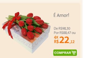 É Amor! de R$98,30 por R$88,47